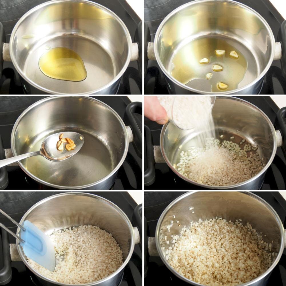 4. Cocinar el arroz