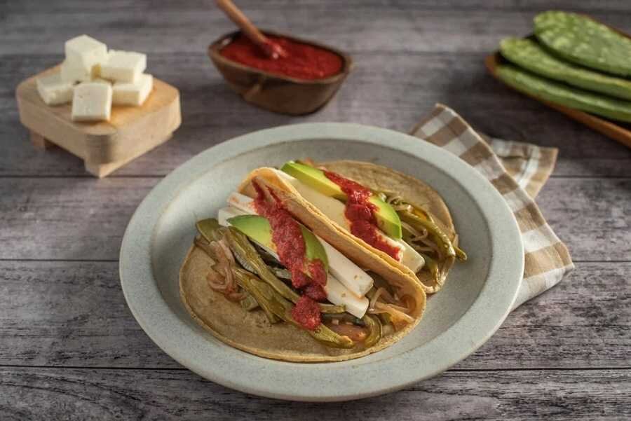 Beneficios de los tacos de nopales con queso