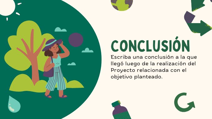 Conclusión ️