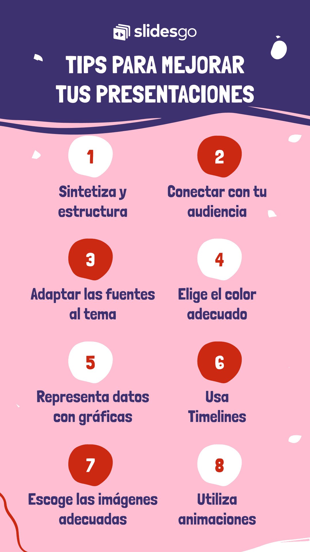 ️ Consejos de presentación