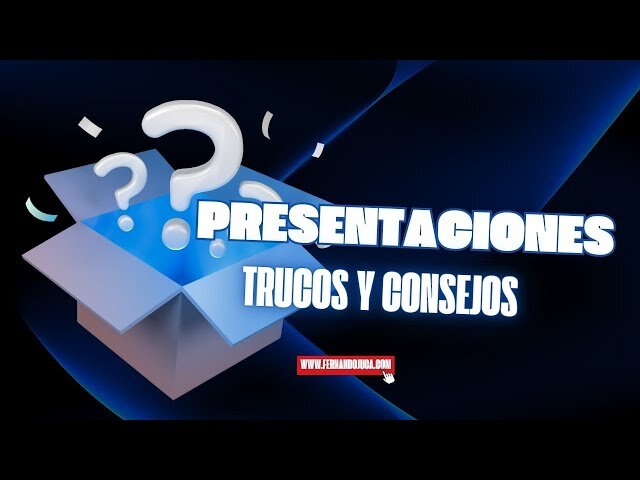 Consejos de presentación ️✨