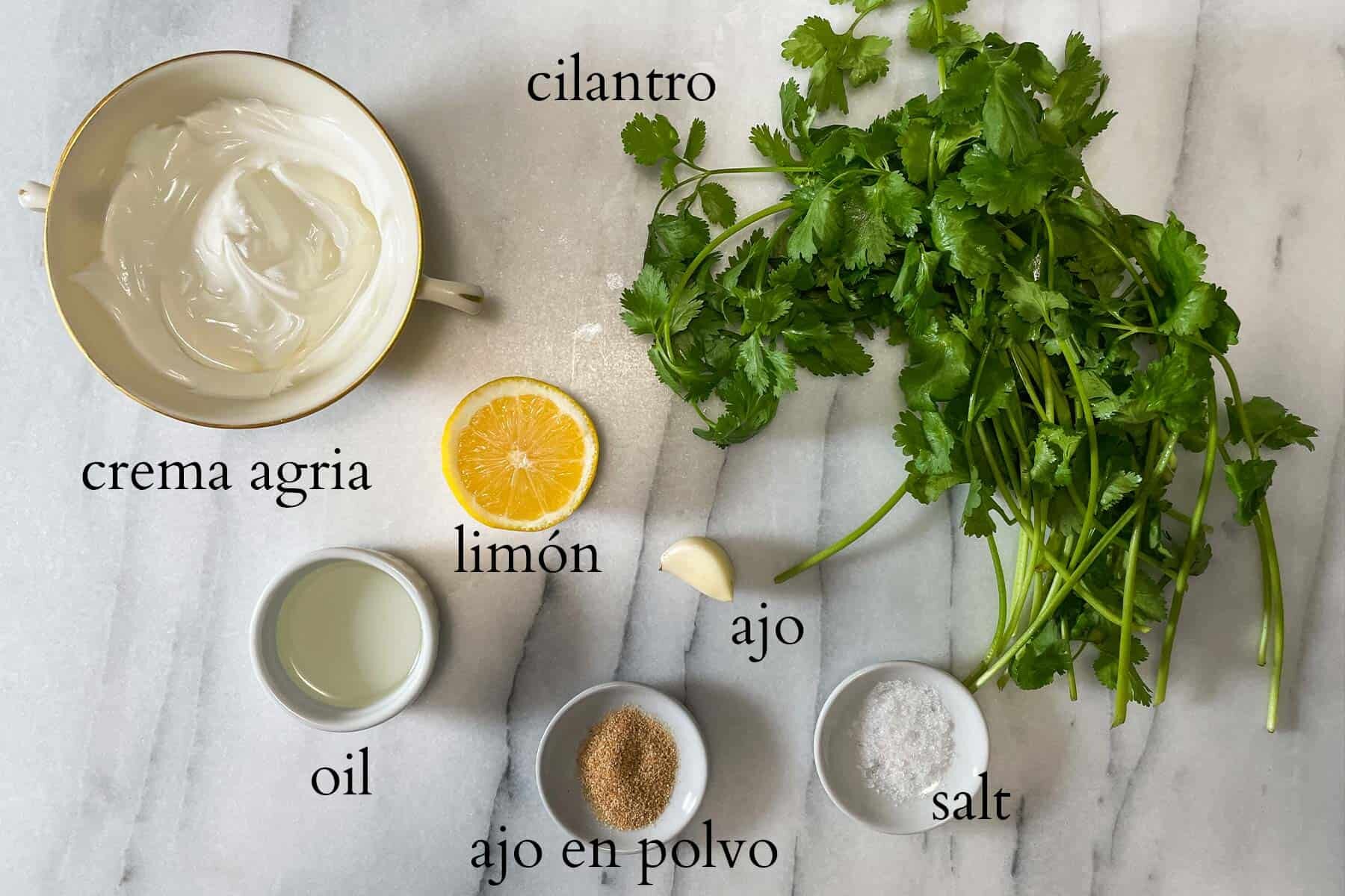 Consejos para preparar la salsa de cilantro: