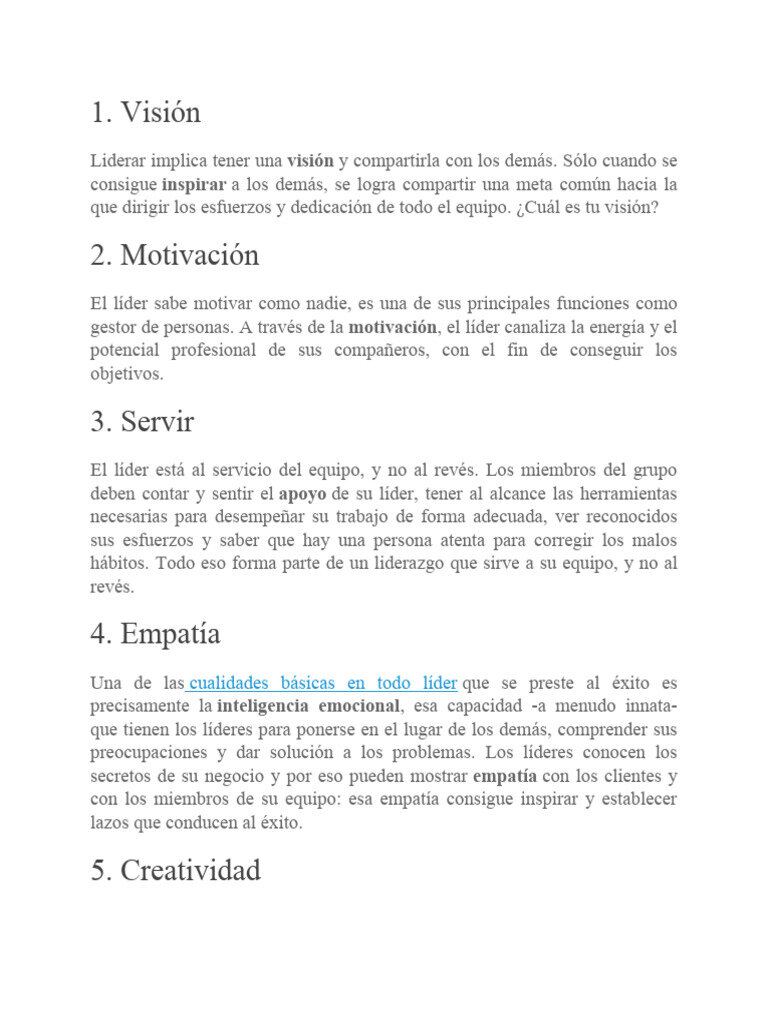 Consideraciones importantes