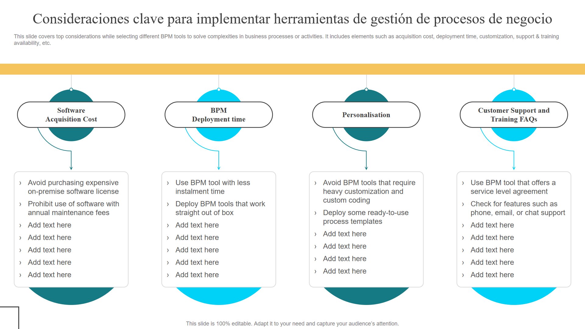  Consideraciones importantes