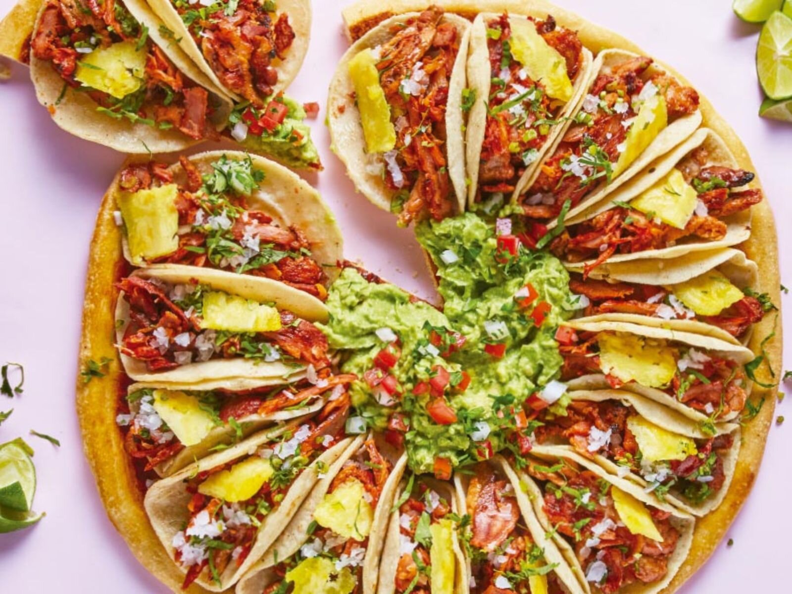Ensamblaje de los tacos 