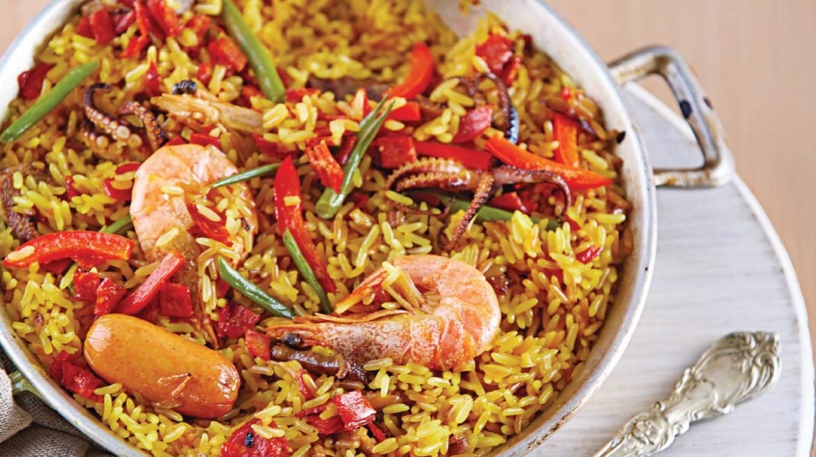 :fork_and_knife: Pasos para preparar la paella de cordero