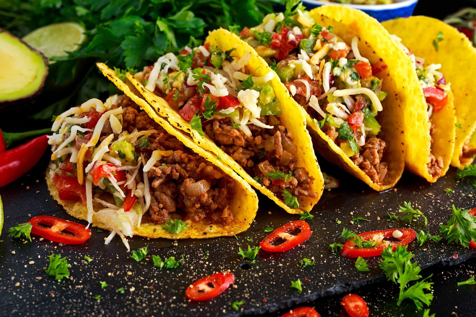 Montaje de los tacos