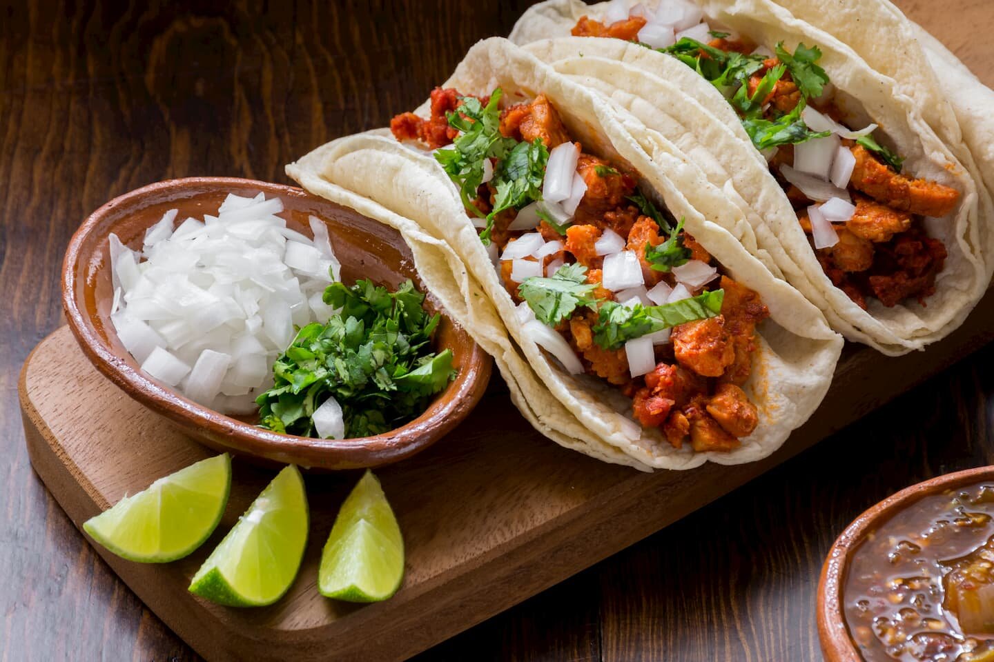 Montaje de los tacos