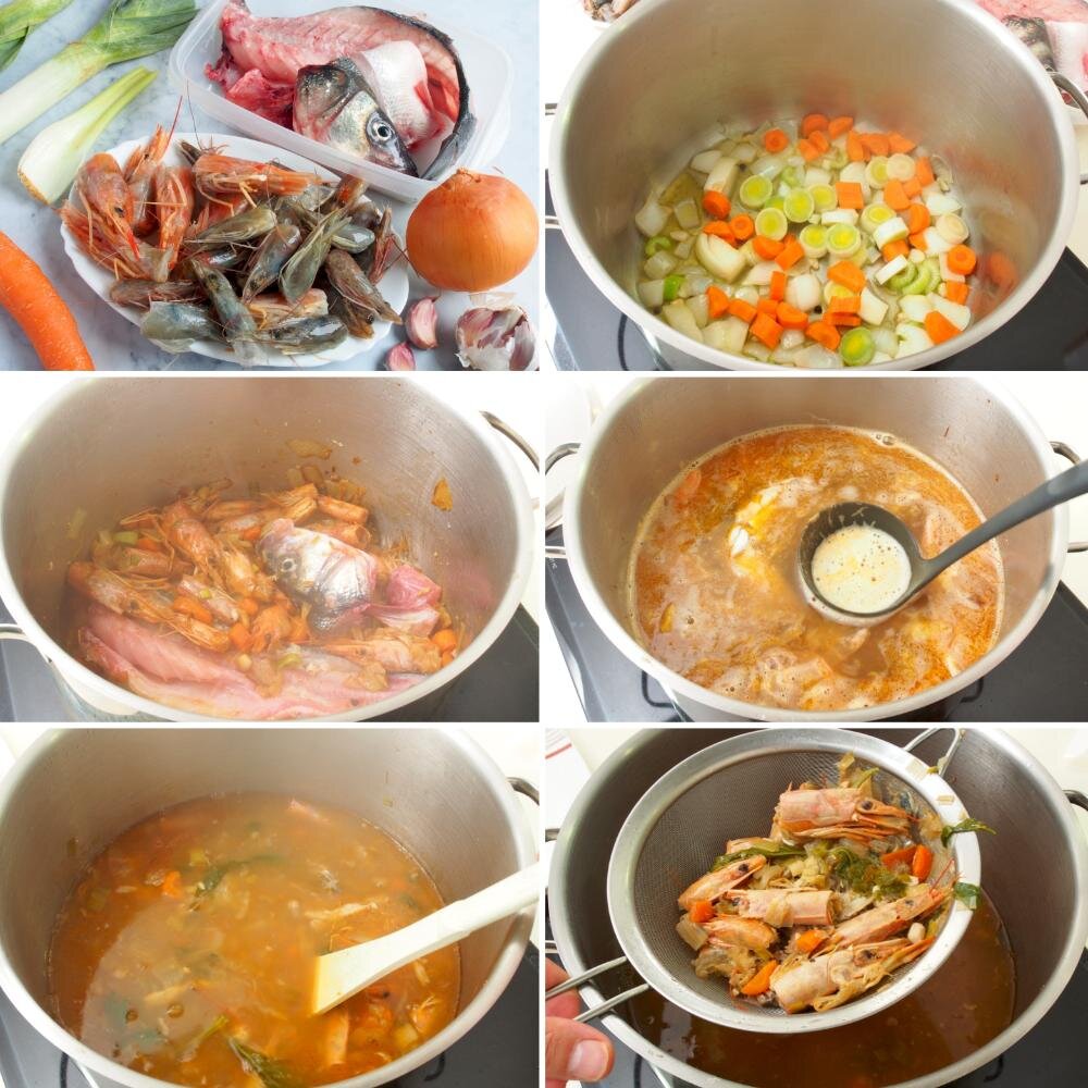 Paso 4: Cocinar los mariscos