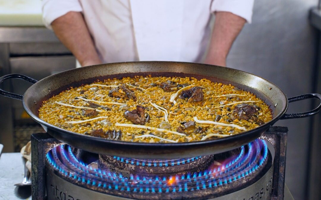Paso a paso para preparar la paella de pato