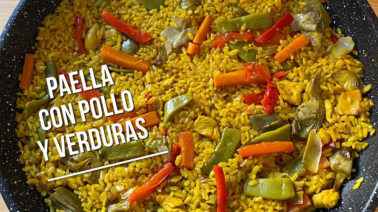  Pasos a seguir para cocinar la paella de verduras y chorizo