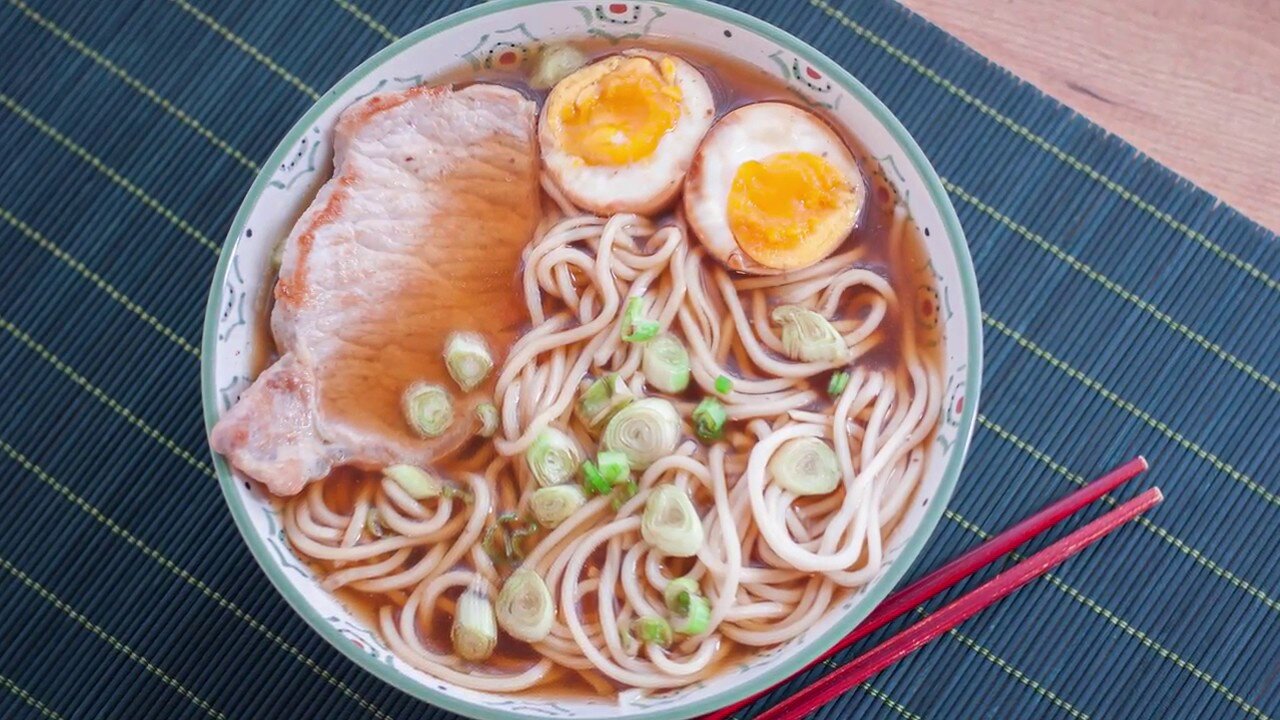 Pasos para preparar el ramen  