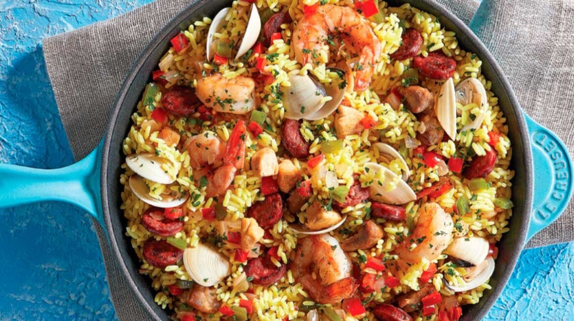 Pasos para preparar la paella