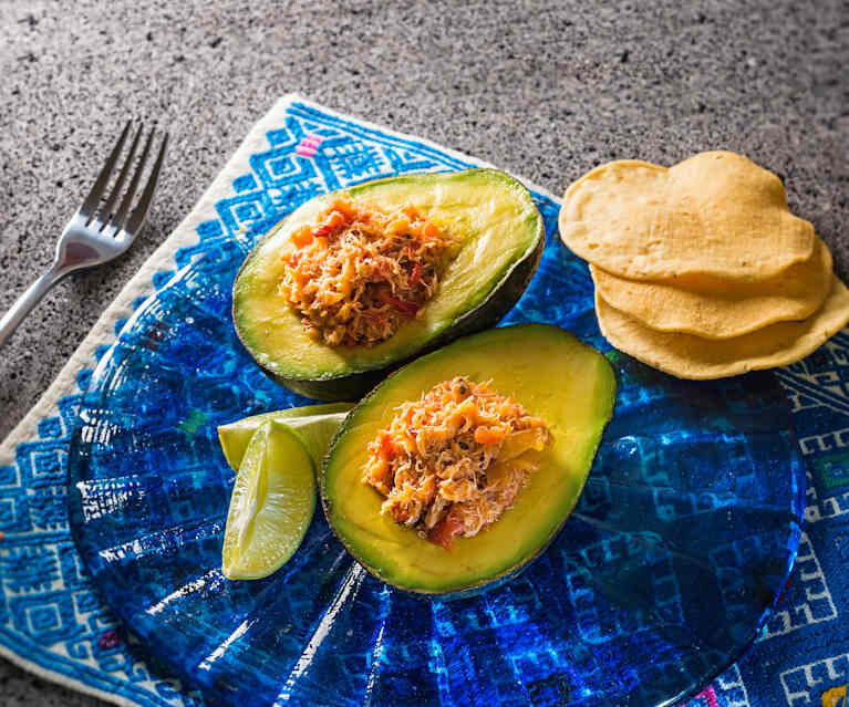 Pasos para preparar los tacos de jaiba con aguacate  ️ 