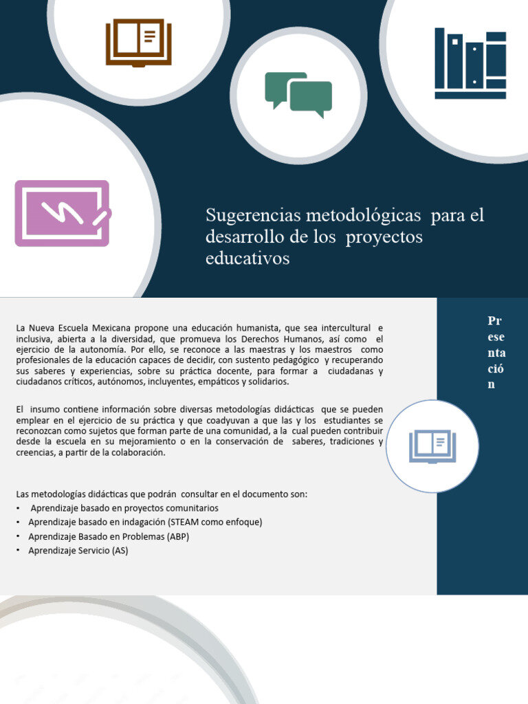 ️ Sugerencias de presentación ️