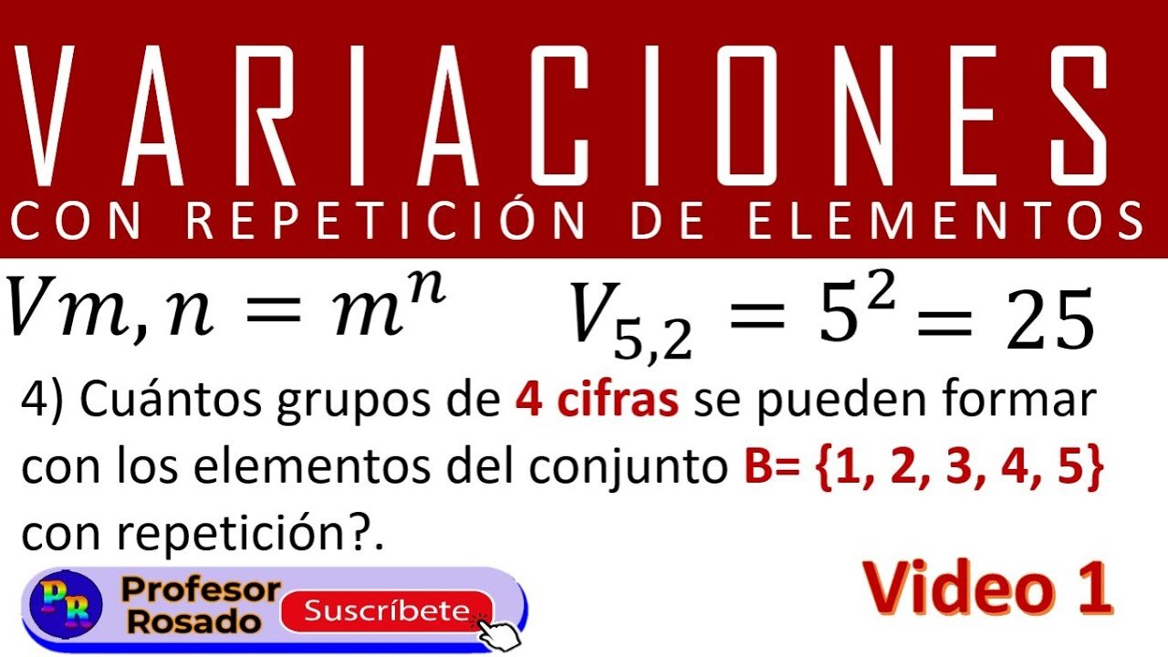 Variaciones y opciones  ️