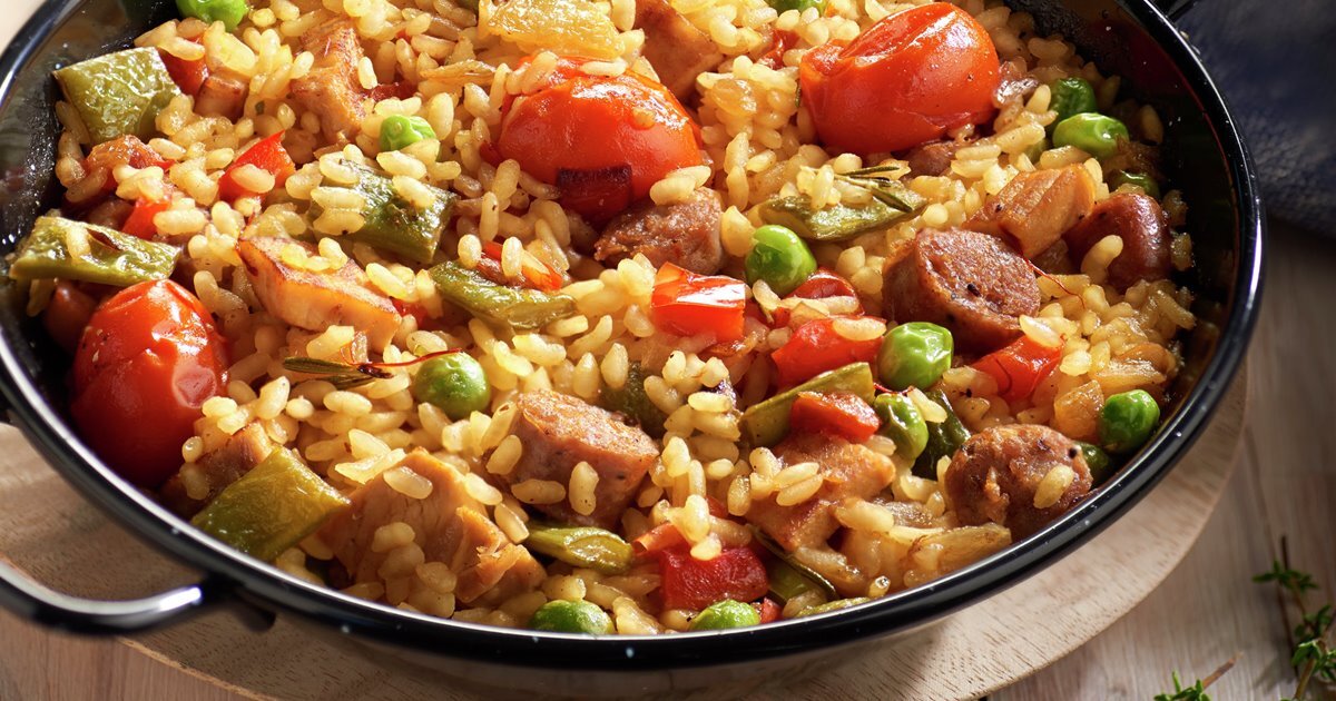   Variantes de la paella de carne