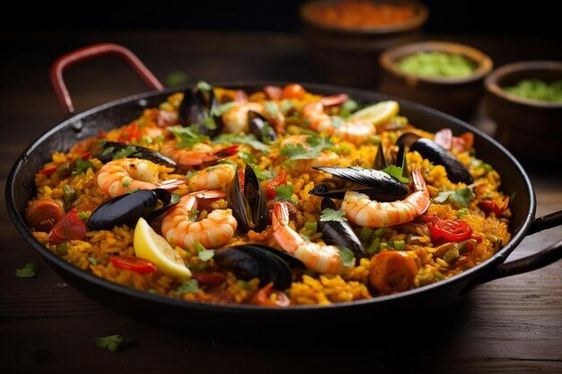 Variedades de paella