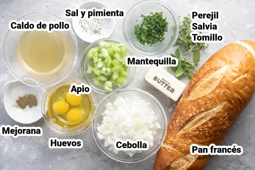 Selección de ingredientes para el relleno aromático
