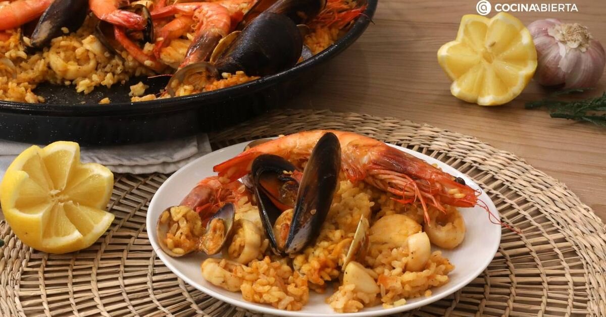 La santísima trinidad de la paella de marisco