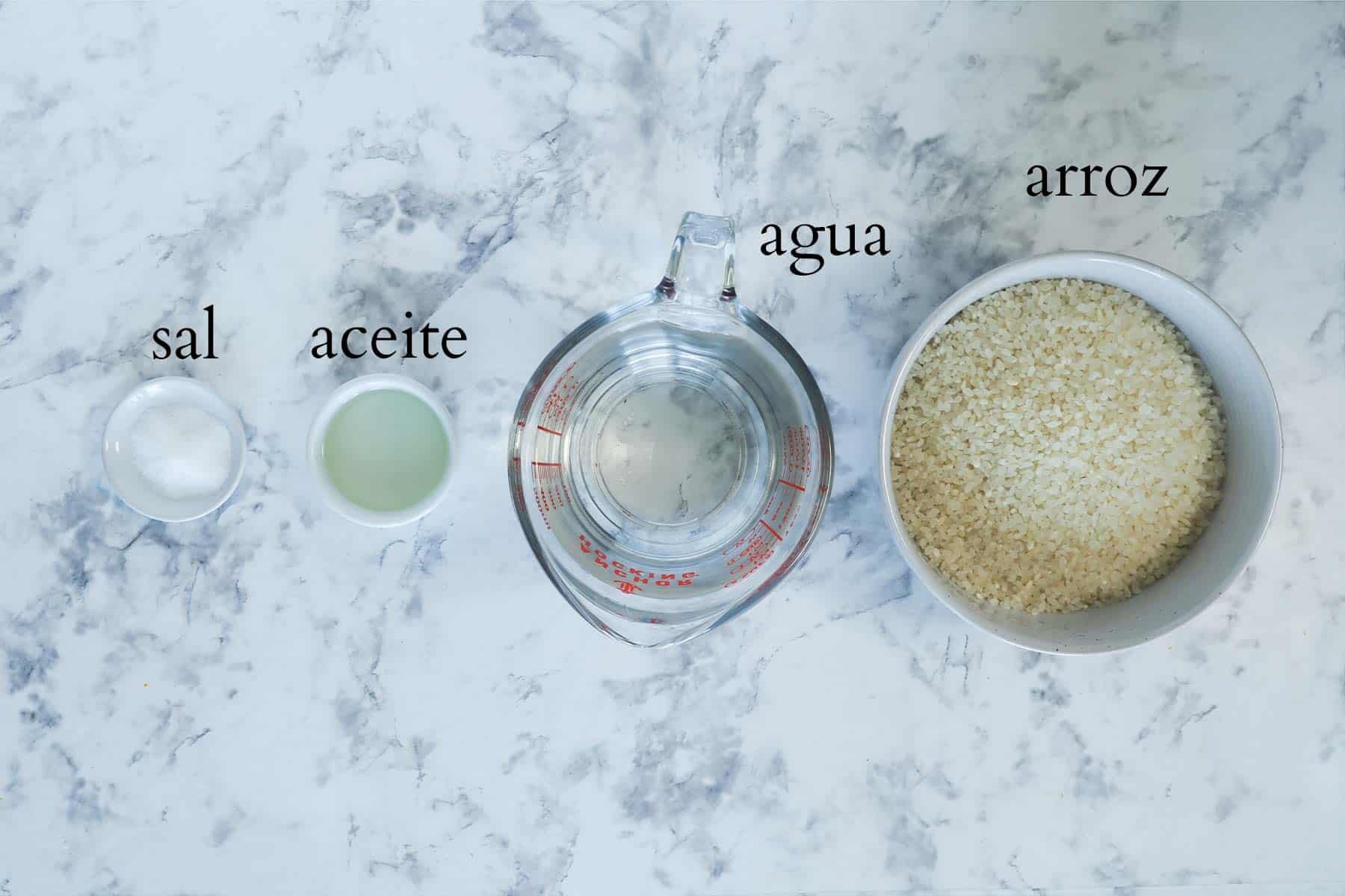 Ingredientes esenciales para un arroz memorable